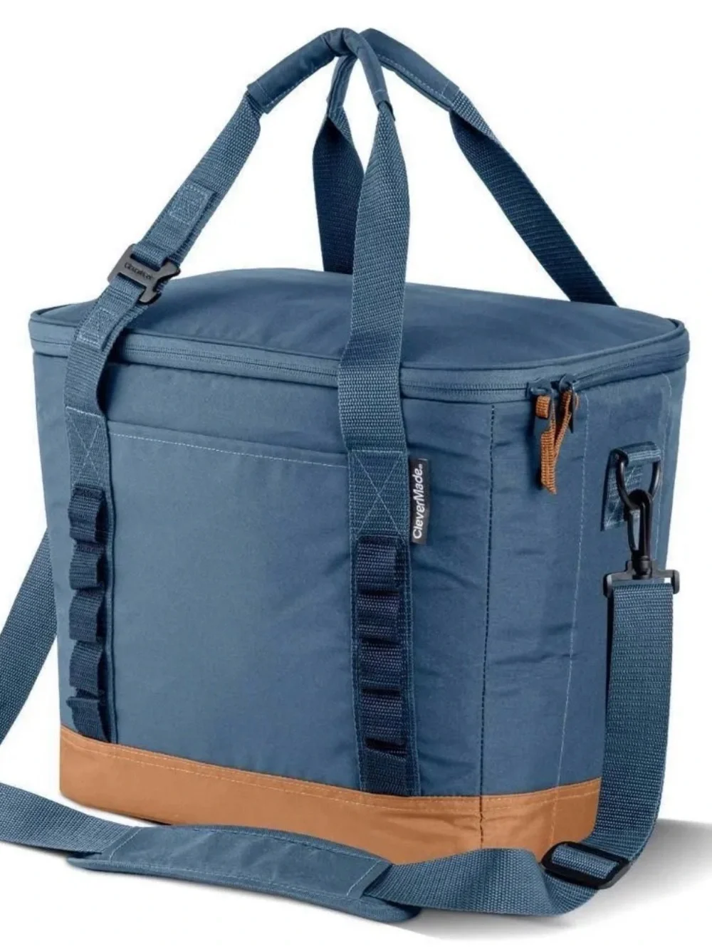 New CleverMade Collapsible Tahoe Cooler 30 Cans Soft Sided Cooler Ocean
